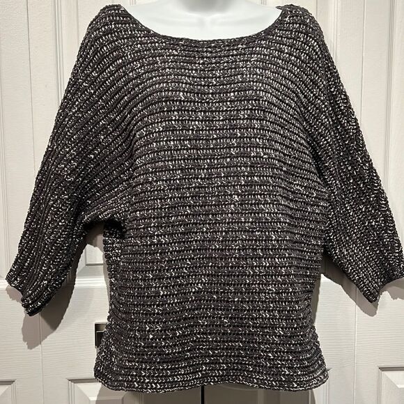 Jones New York 3/4 Sleeve Boatneck Raglan Sleeve Sweater Size L - Picture 1 of 10